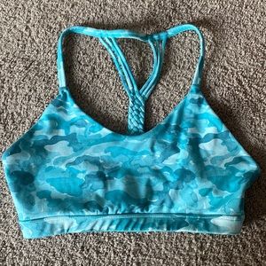 Glyder camo sports bra